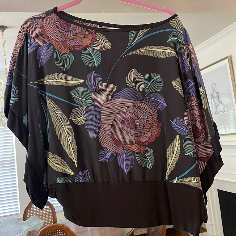 Trina Turk Floral Blouse